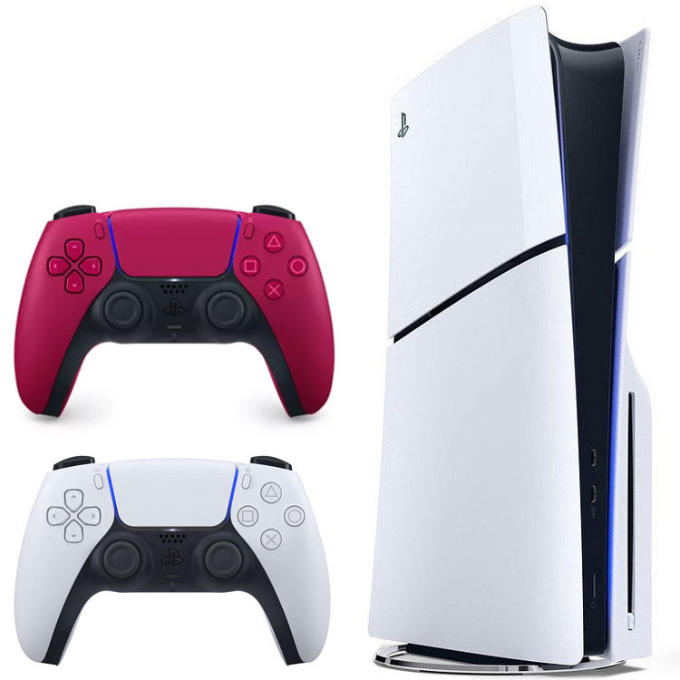 کنسول بازی PS5 استاندارد کنسول بازی سونی مدل PlayStation 5 Slim ظرفیت یک ترابایت ریجن 2016A اروپا به همراه دسته اضافی