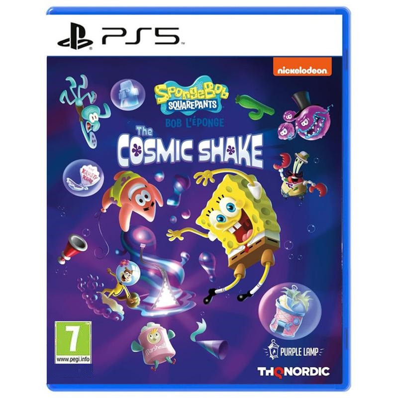 d47d1251f92c6bbc515270b6bdd0c758 بازی SpongeBob SquarePants: The Cosmic Shake نسخه استاندارد مخصوص PS5